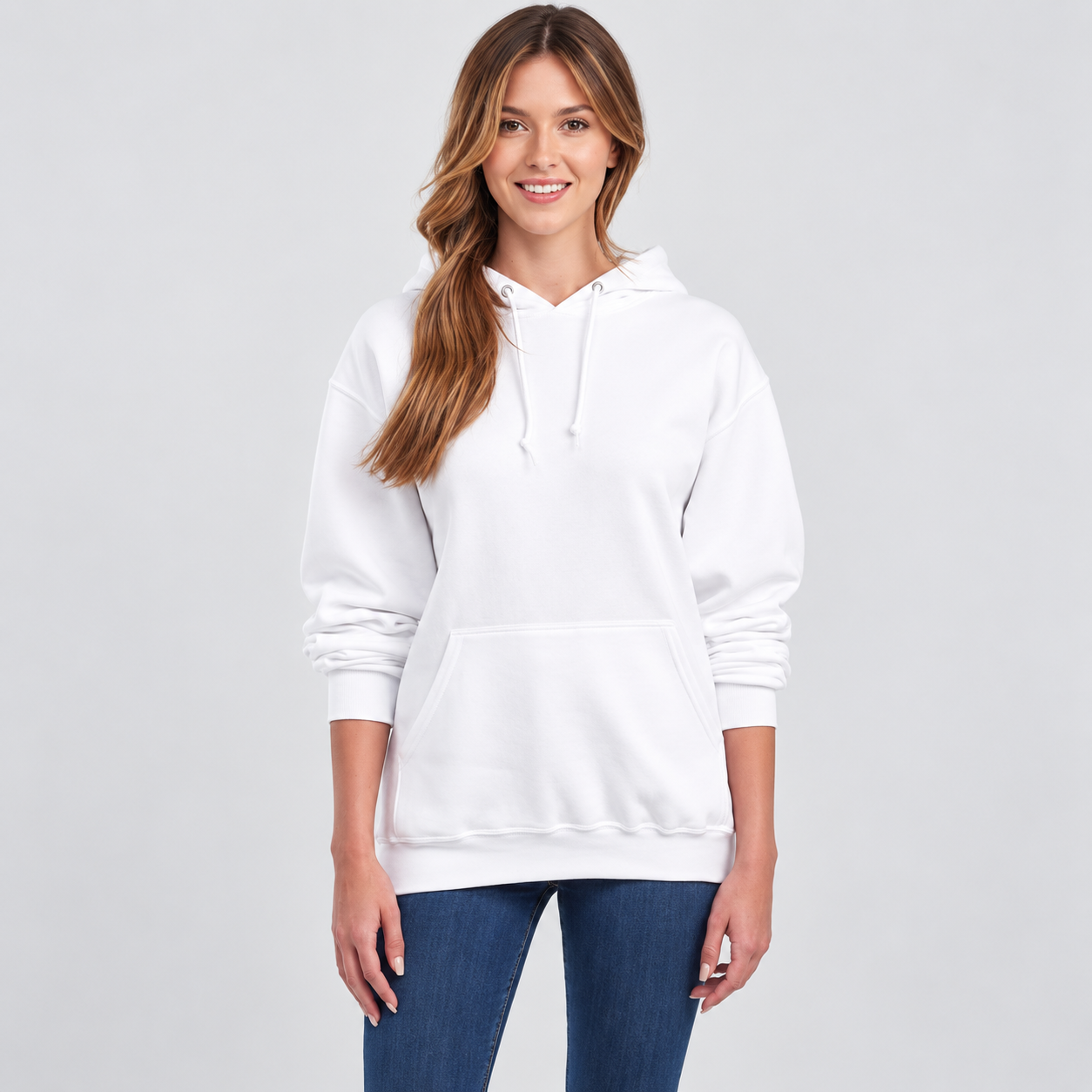 Casual Long Sleeve Pullover Hoodie For Men And Women