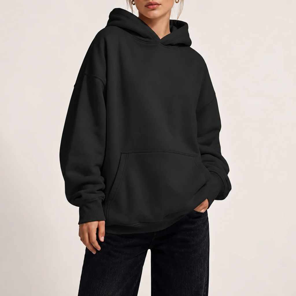 Casual Oversized Pullover Hoodie For Women