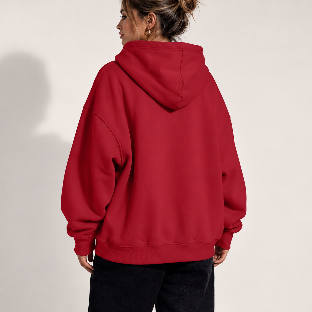 Casual Oversized Pullover Hoodie For Women