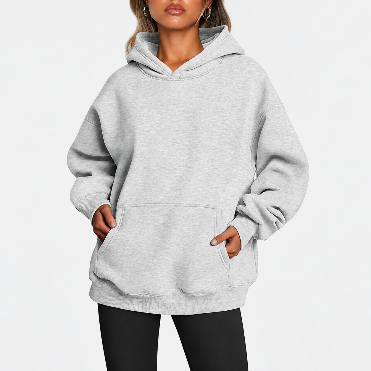 Casual Oversized Pullover Hoodie For Women