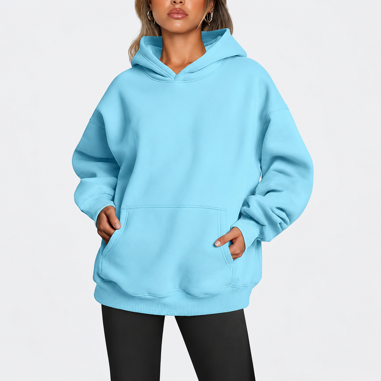Casual Oversized Pullover Hoodie For Women