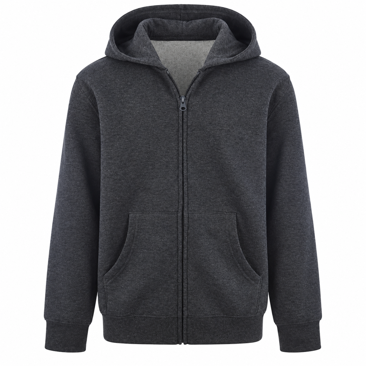 Zip Front Fleece Hoodie Sweatshirt for Boys and Kids