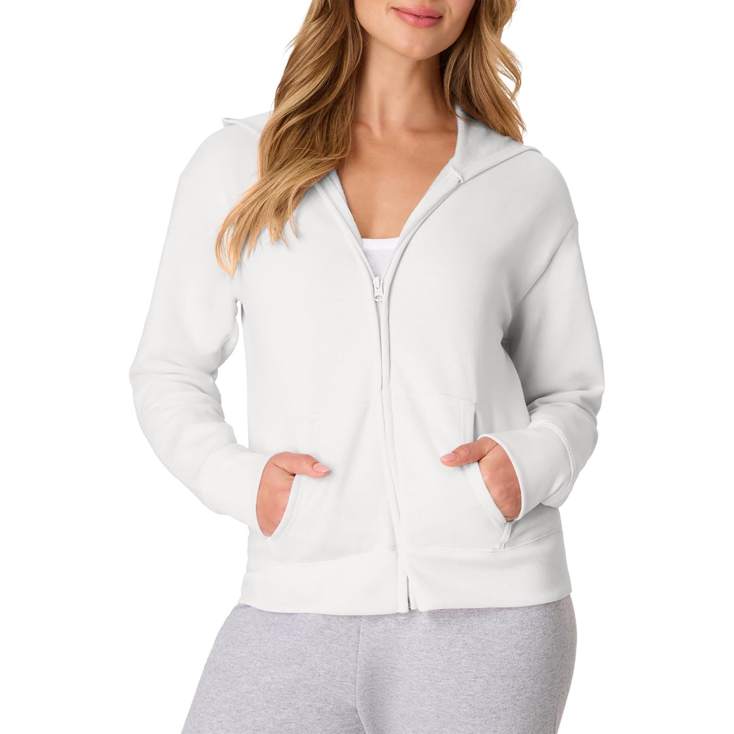 Casual Full Zip Hoodie For Everyday Wear For Women