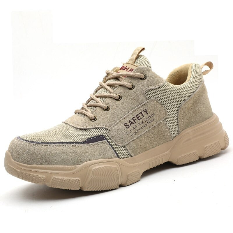 Anti Stab Solid Sneakers For Men