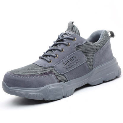 Anti Stab Solid Sneakers For Men-Soco Sands