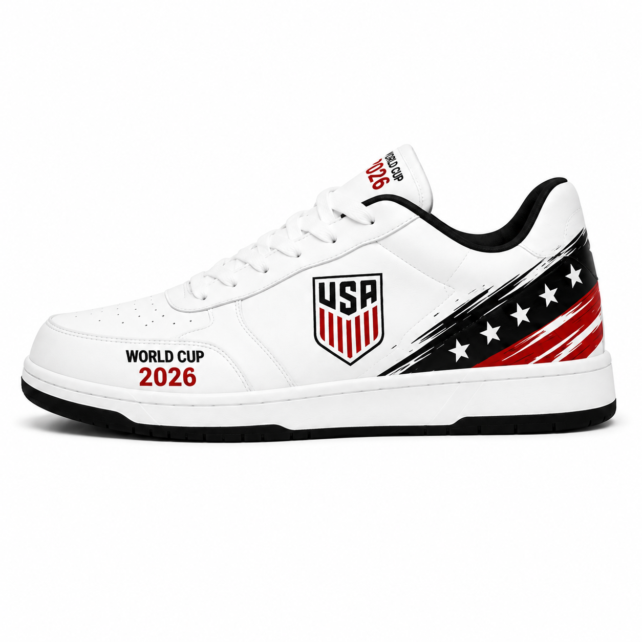 World Cup 2026 United States Football Fan Printed Shoes