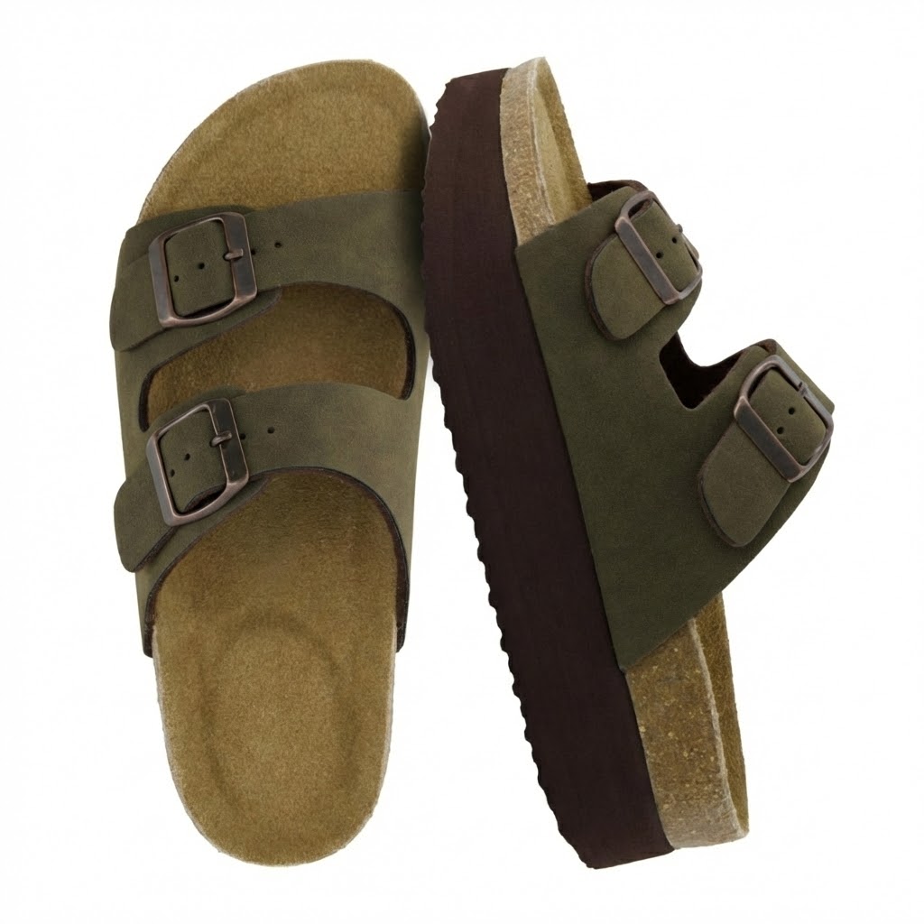 Plane Comfortable Platform Sandals