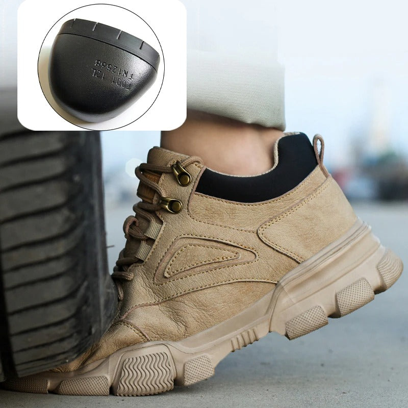 Anti-Smash Solid Boots For Men-Soco Sands