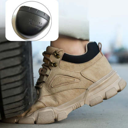 Anti-Smash Solid Boots For Men-Soco Sands
