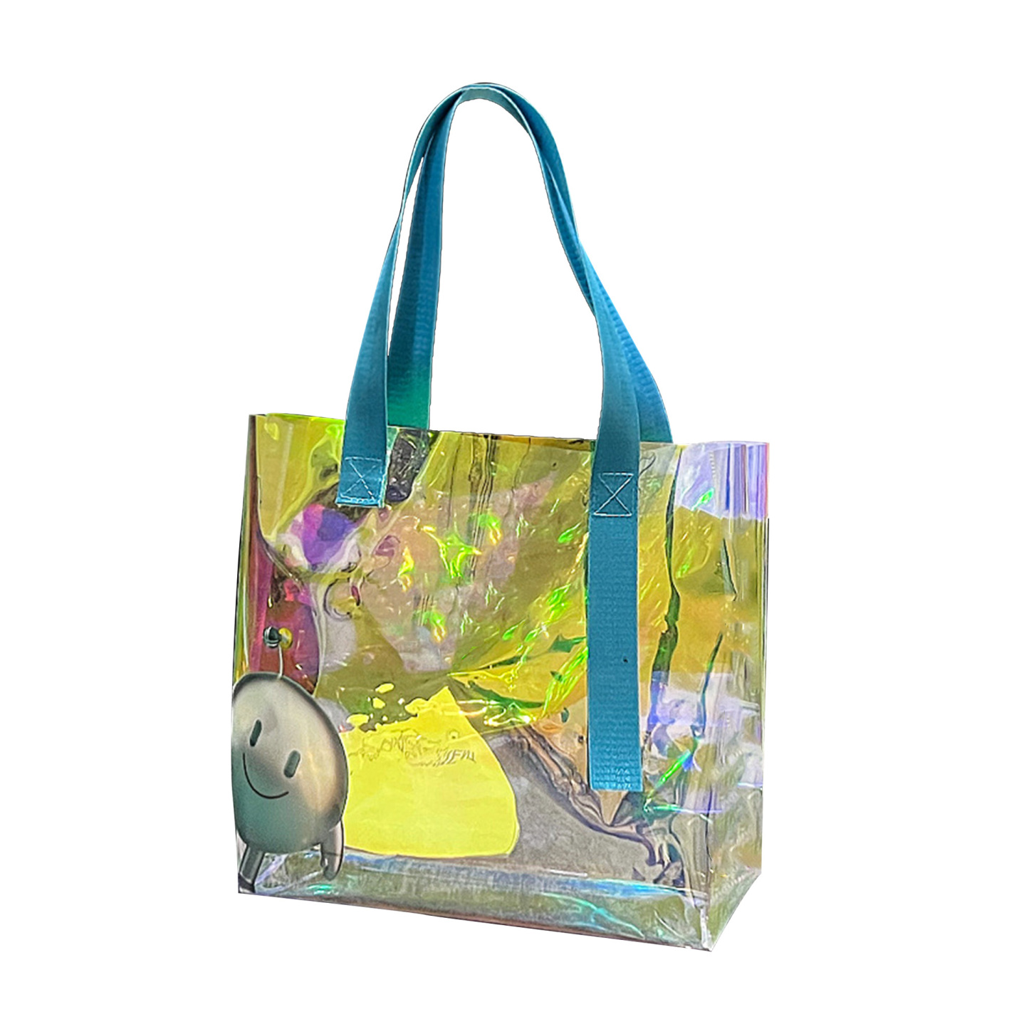 Custom Holographic PVC Jelly Tote