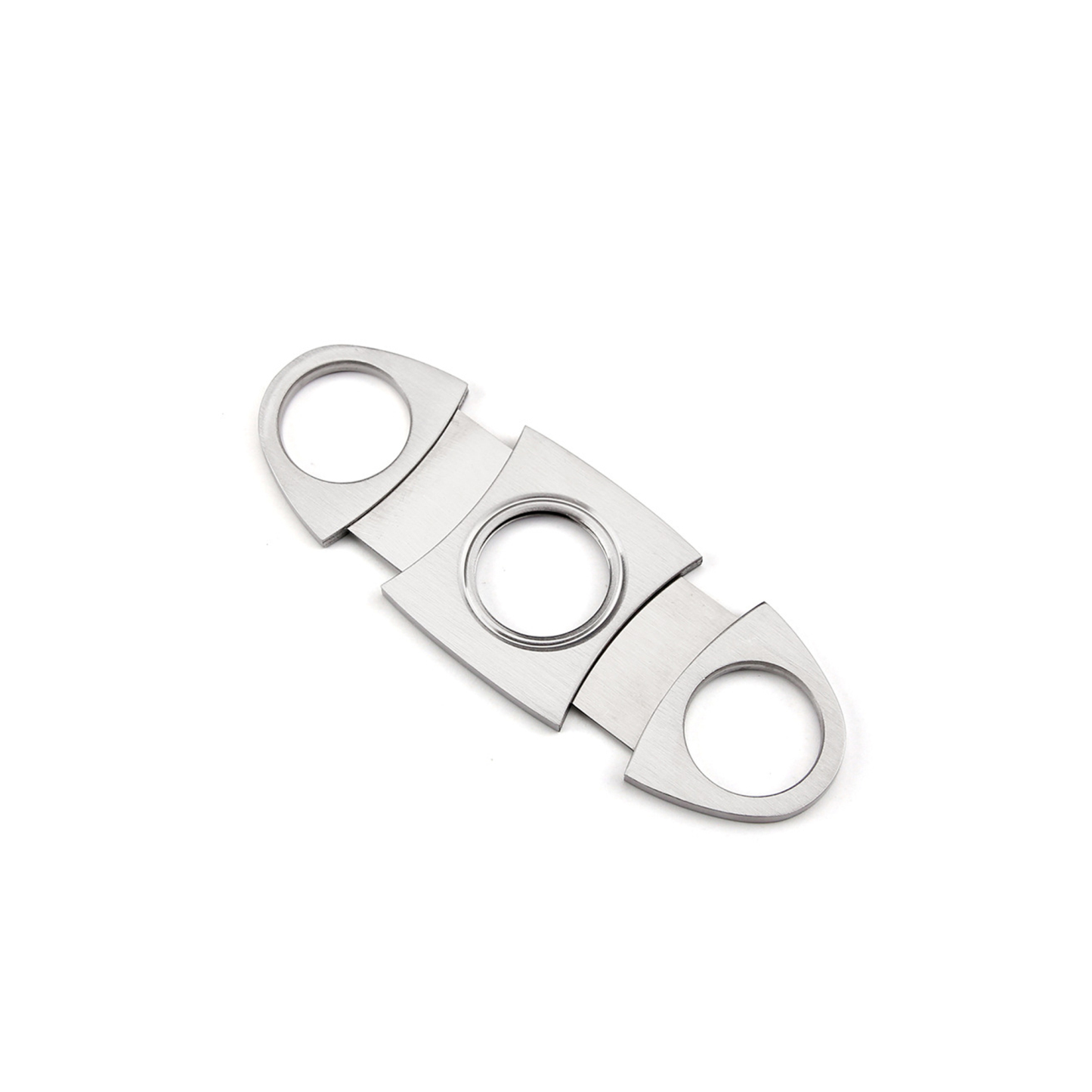Premium Stainless Steel Double-Blade Cigar Cutter