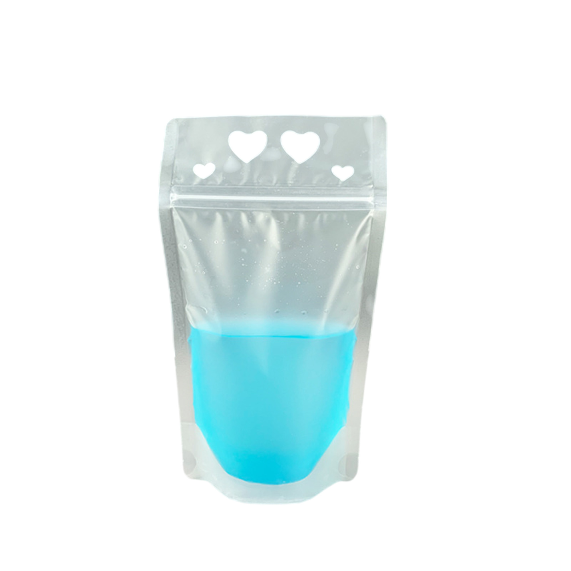 Clear Sealable Drink Carry Pouch