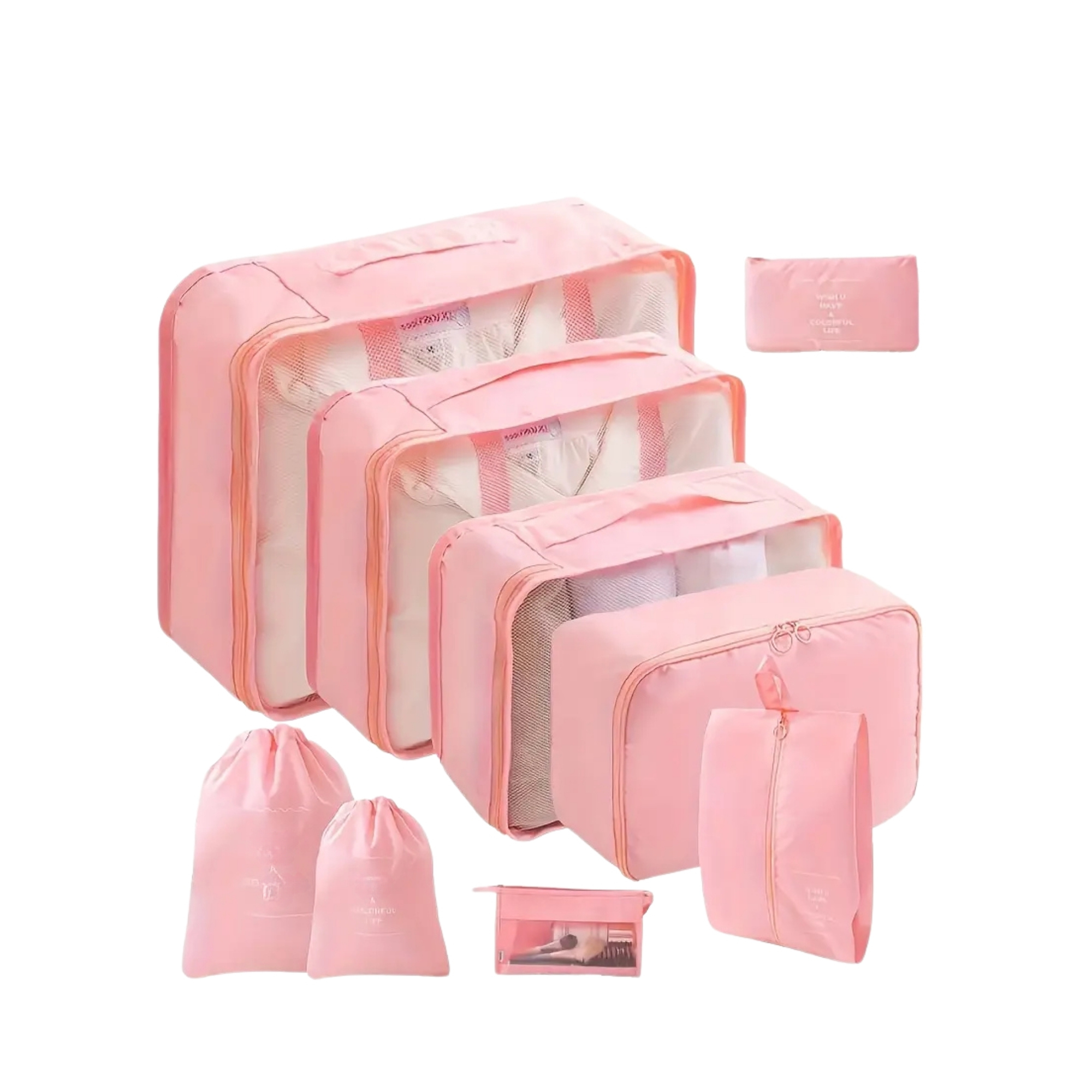 Custom Luggage Packing Cube Kit