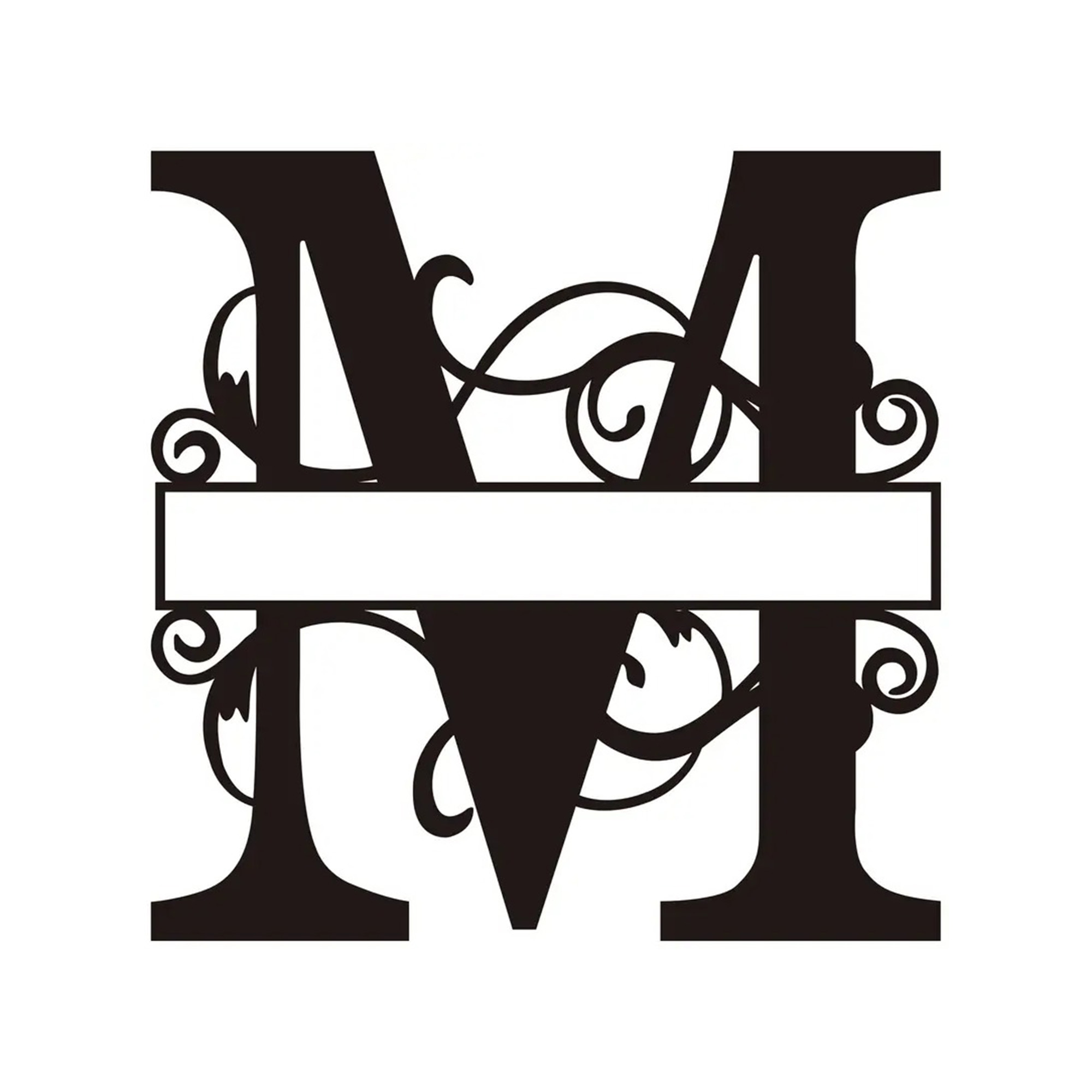 Personalized Metal Monogram Wall Art