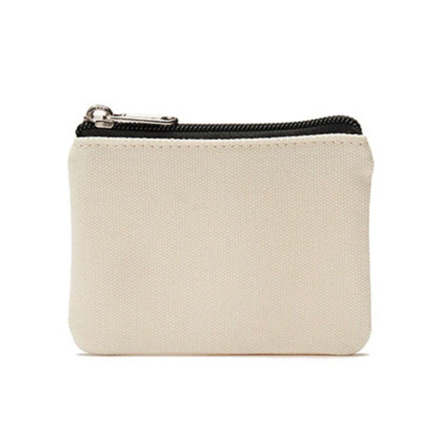 Mini Canvas Zipper Pouch for Women