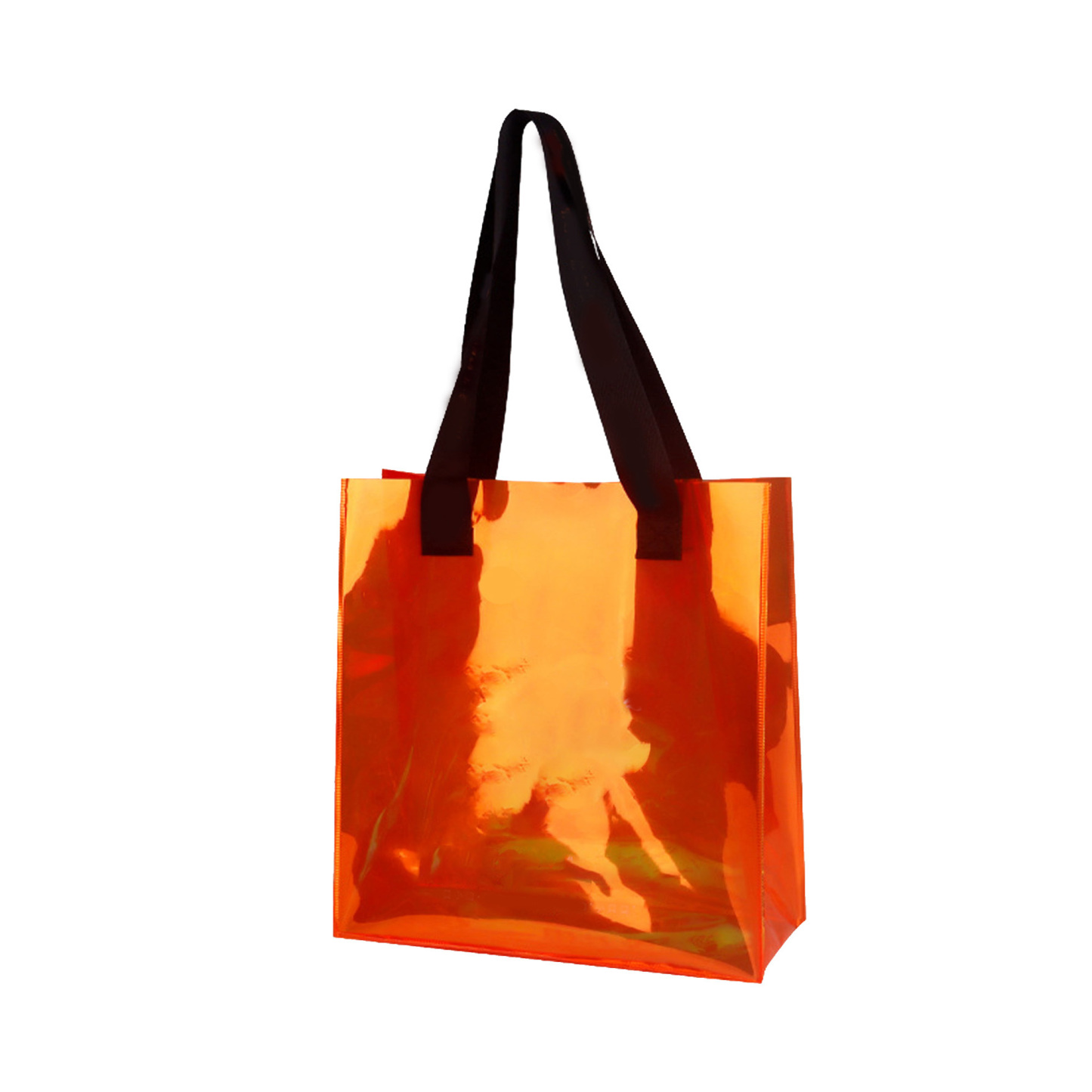 Custom Holographic PVC Jelly Tote
