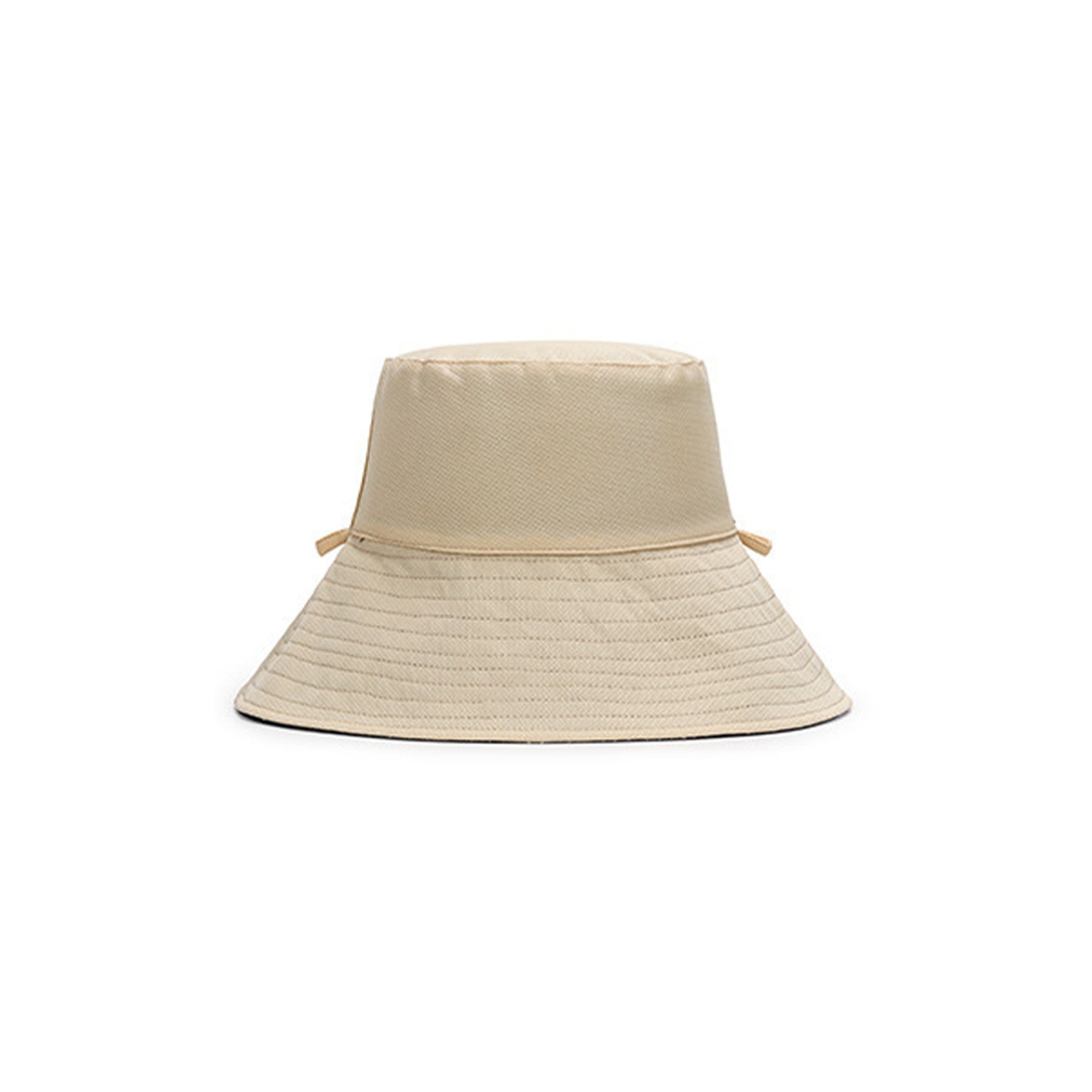 Reversible Wide-Brim Sun Bucket Hat