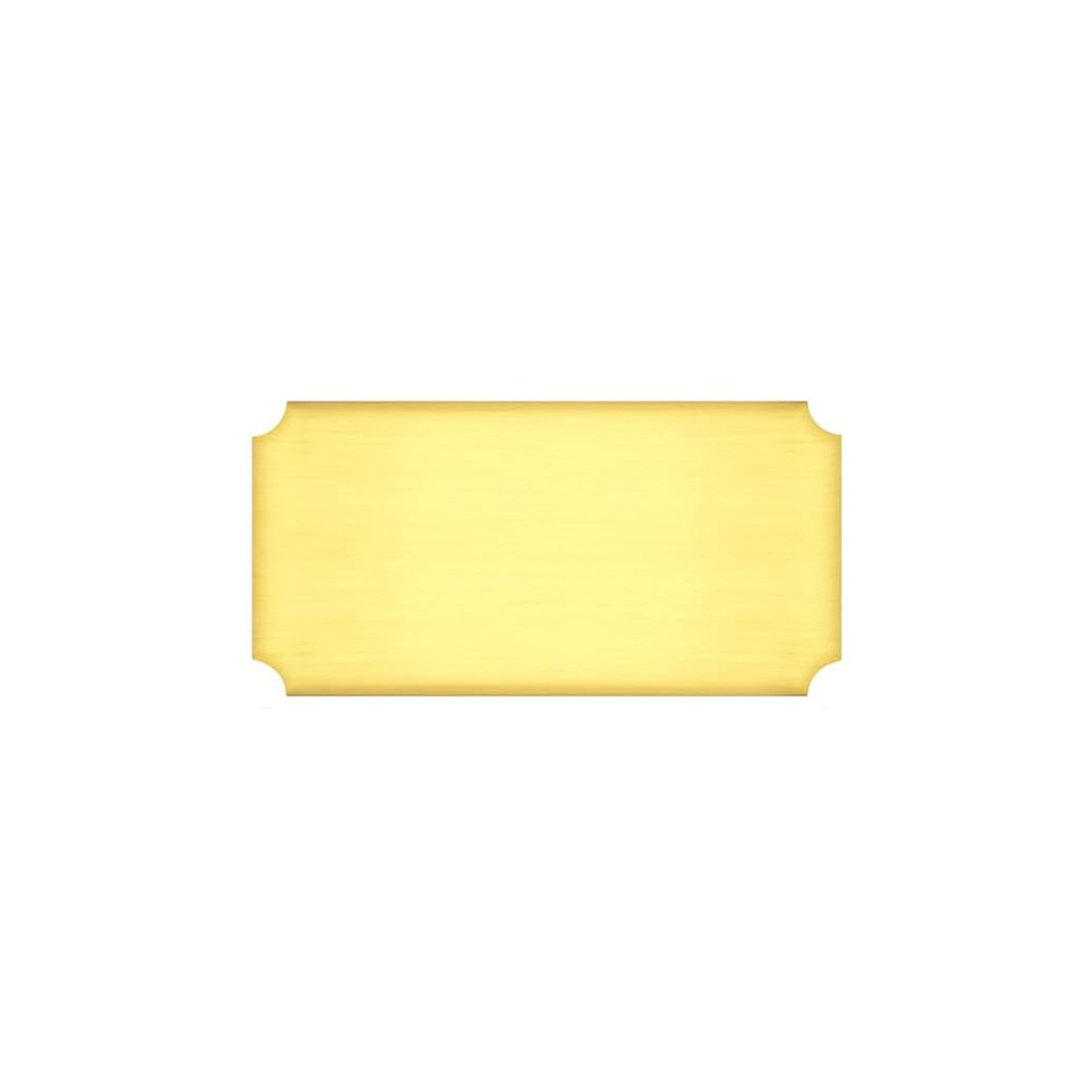 Engraved Steel Office Nameplate