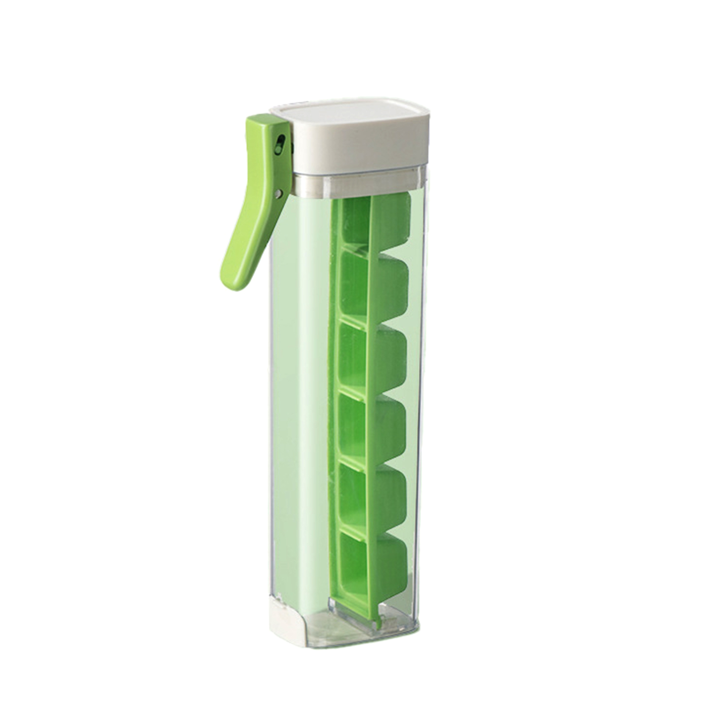 Single-Press Ice Cube Maker Tray