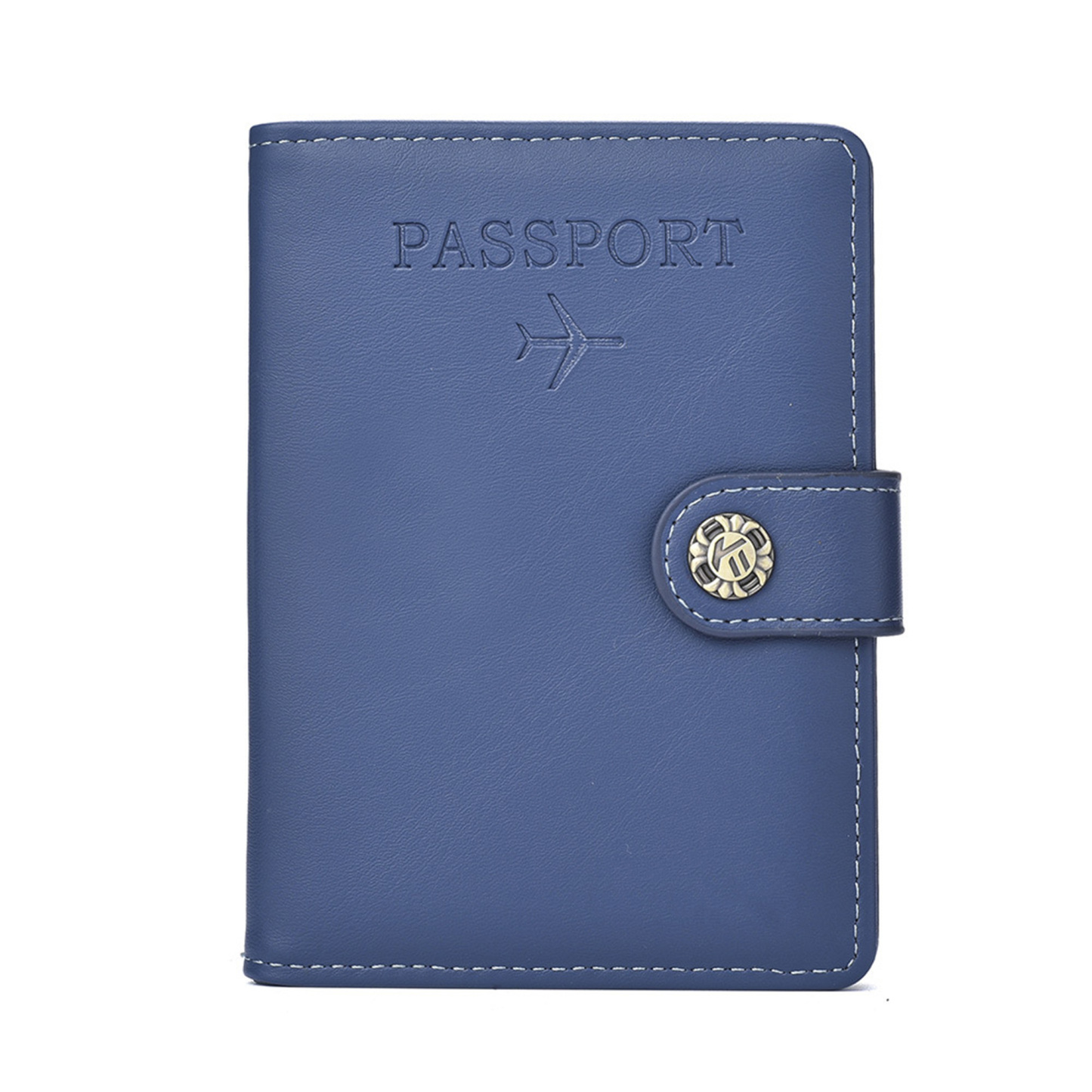 Custom PU Leather Travel Passport Wallet