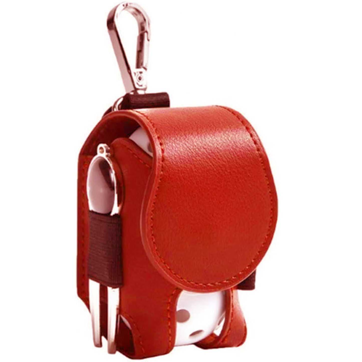 Compact Golf Ball Pouch with Clip
