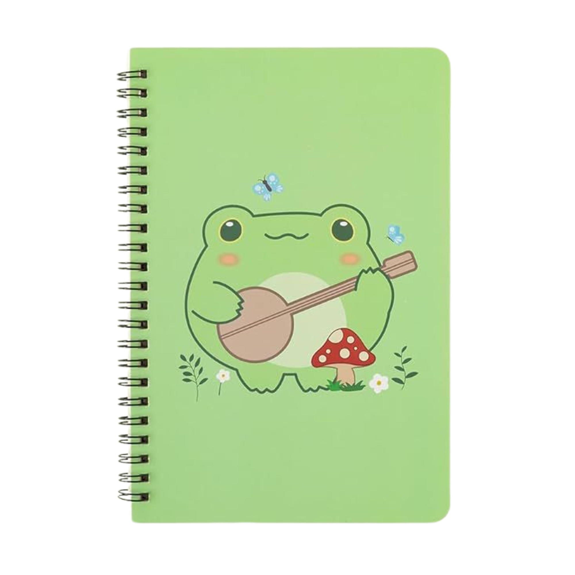 Custom Spiral Notebook with Cartoon Design