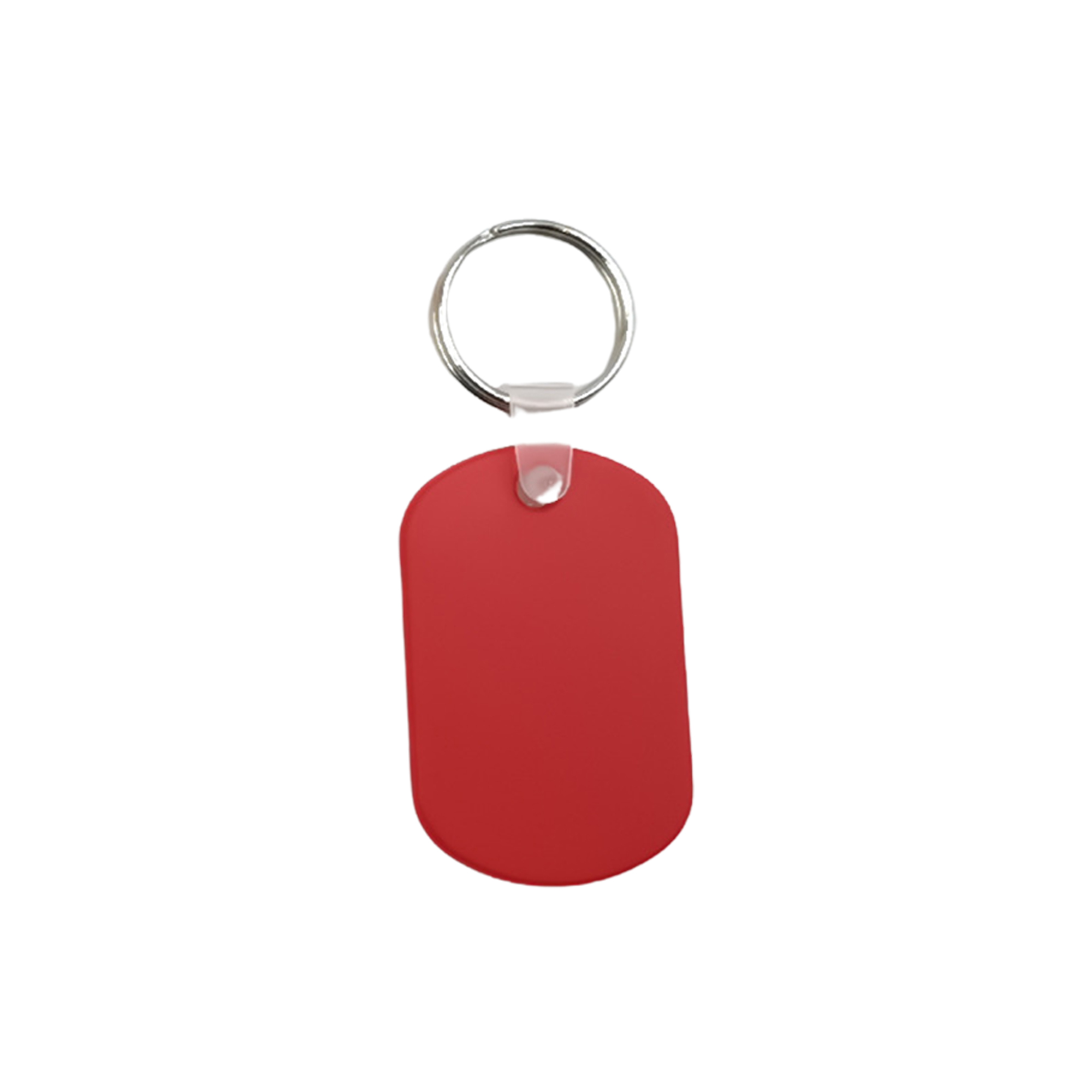 Durable Waterproof PVC Keychain Tag