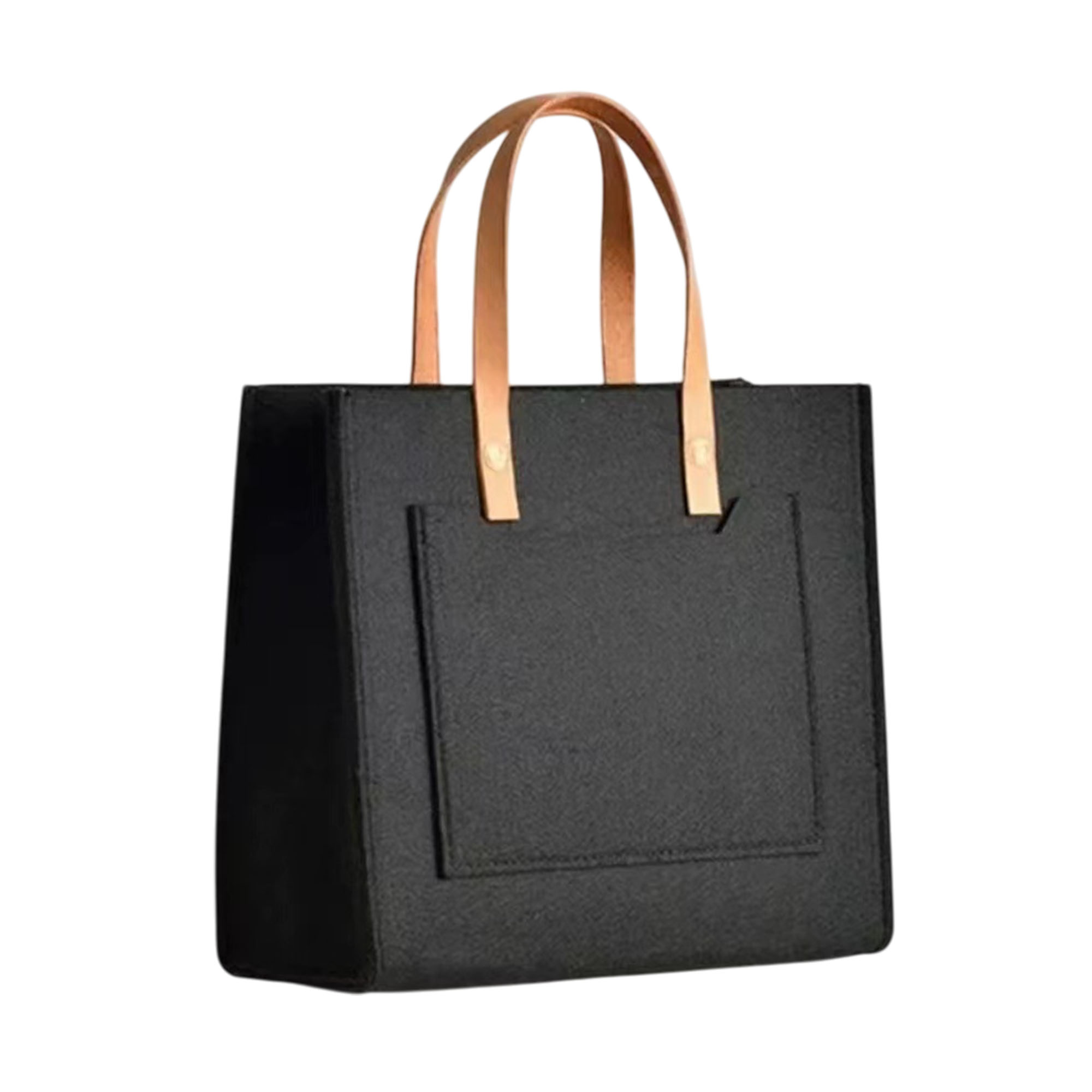 Custom Felt Office Tote Bag