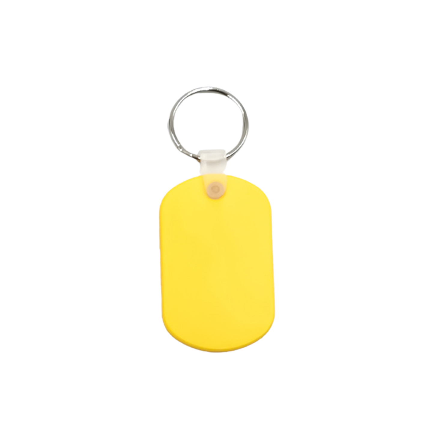 Durable Waterproof PVC Keychain Tag