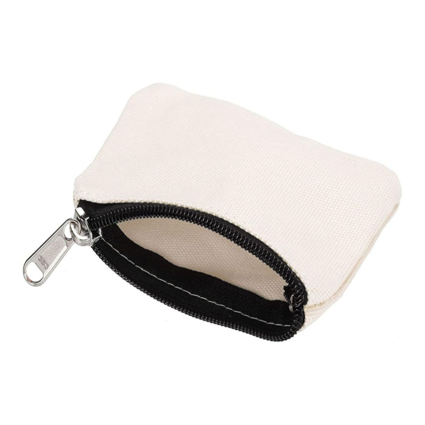 Mini Canvas Zipper Pouch for Women