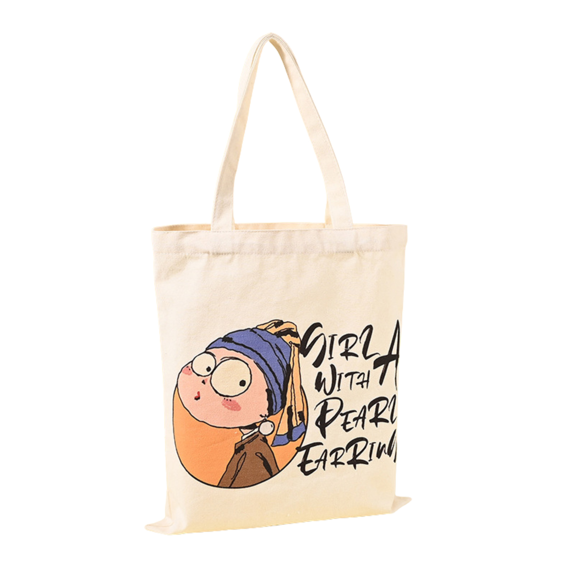 Custom Large Cotton Canvas Tote