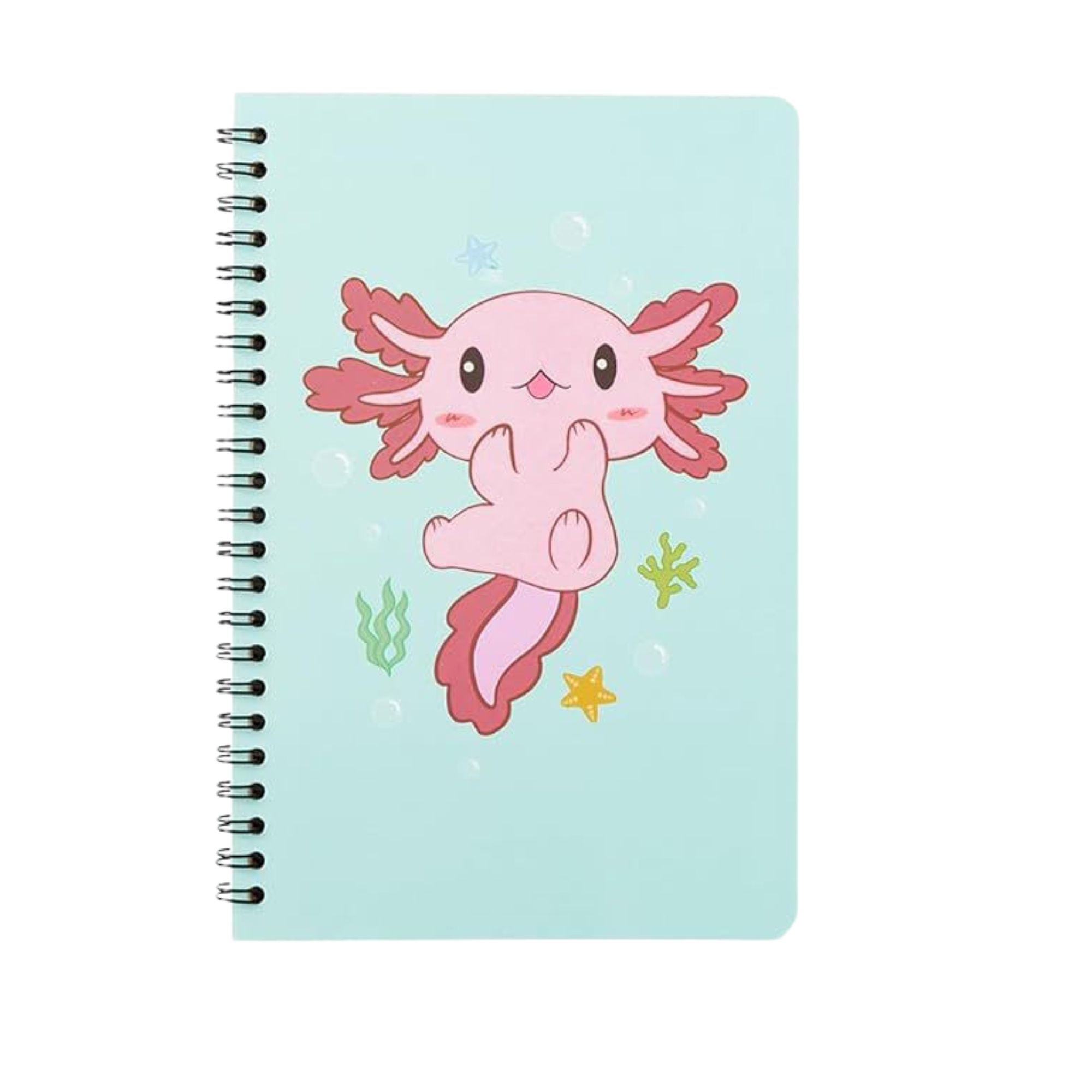 Custom Spiral Notebook with Cartoon Design