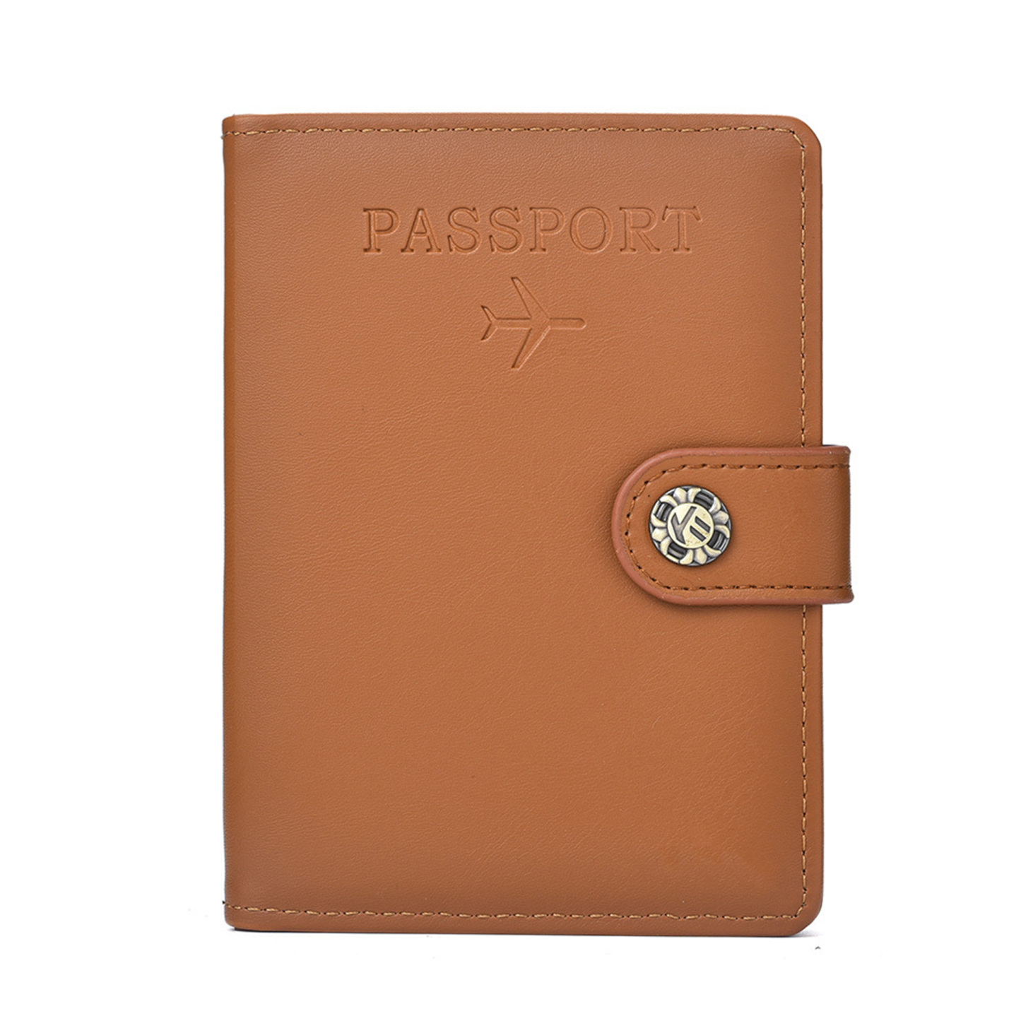 Custom PU Leather Travel Passport Wallet