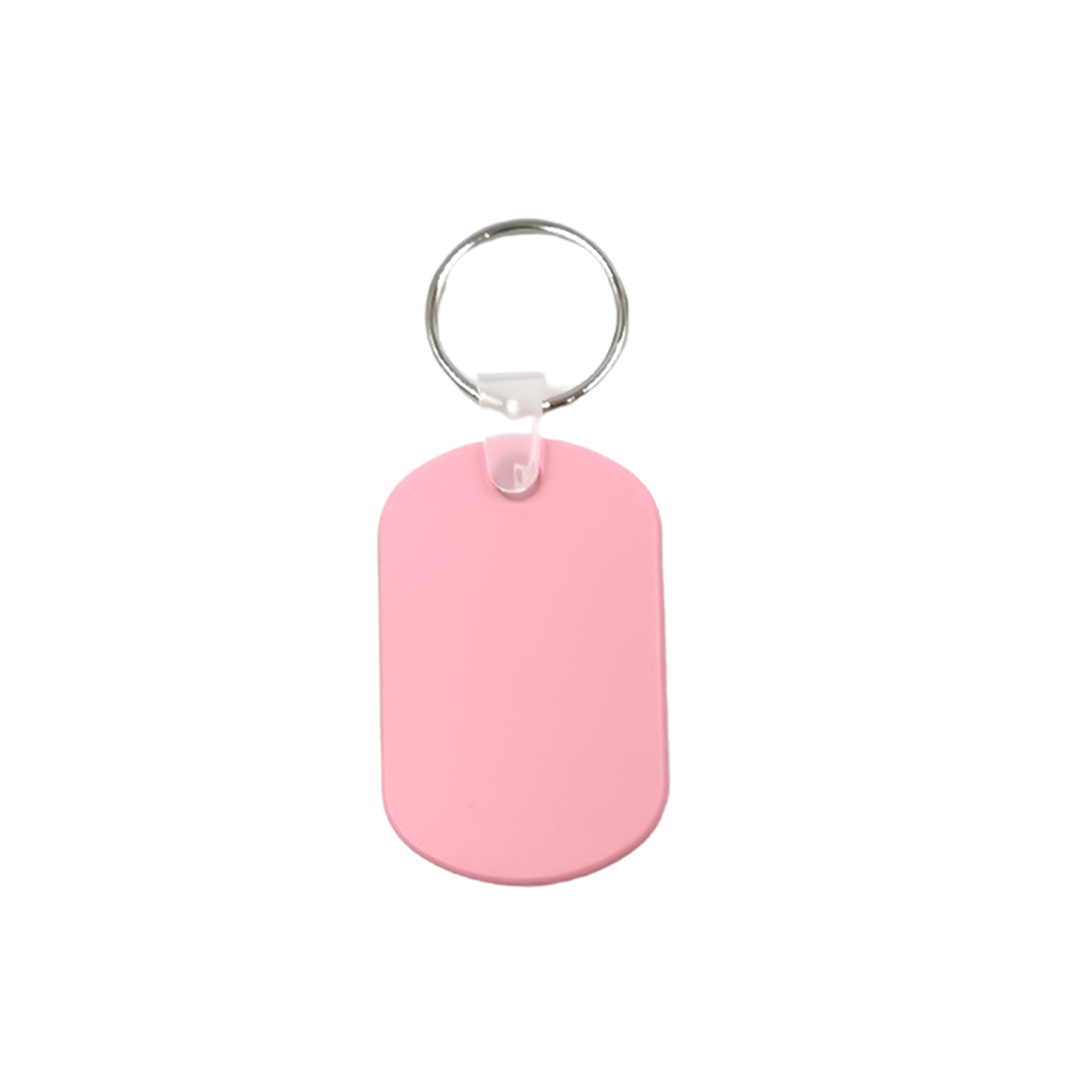 Durable Waterproof PVC Keychain Tag