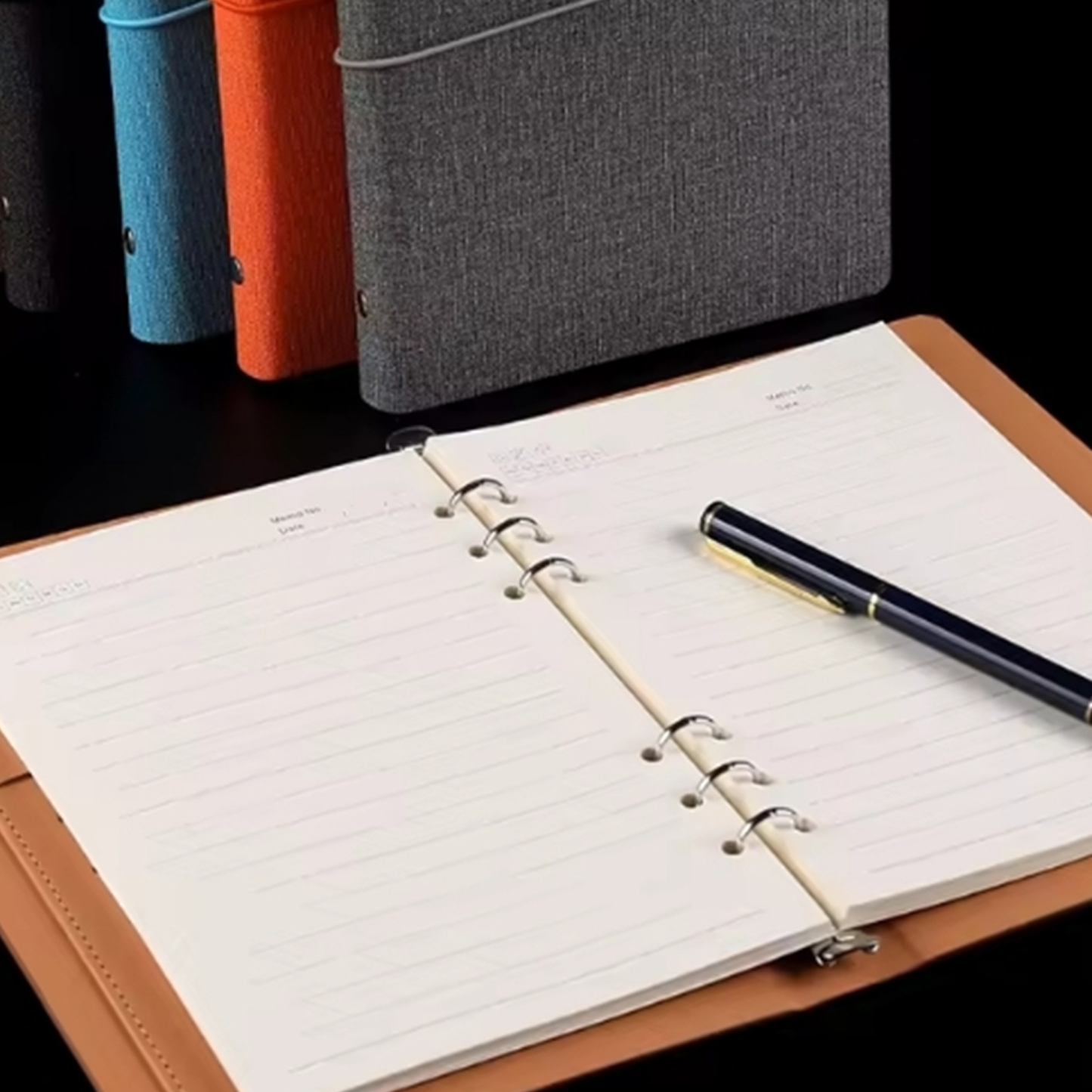 Custom Premium A5 Leather Notebook