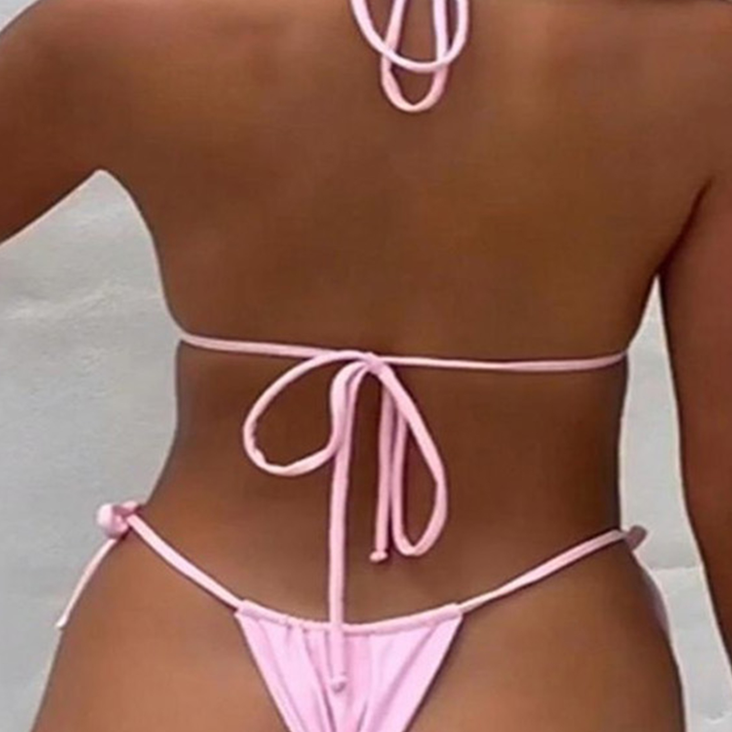 Custom Solid Color Swimwear Set