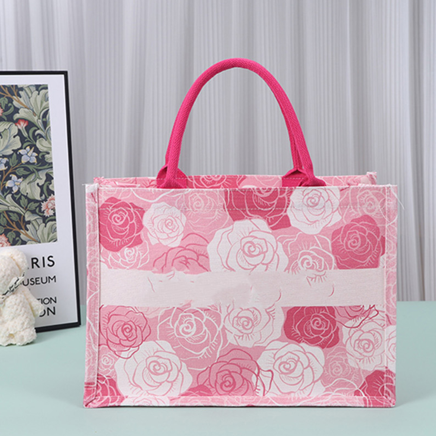 Custom Printed Canvas Carry Tote