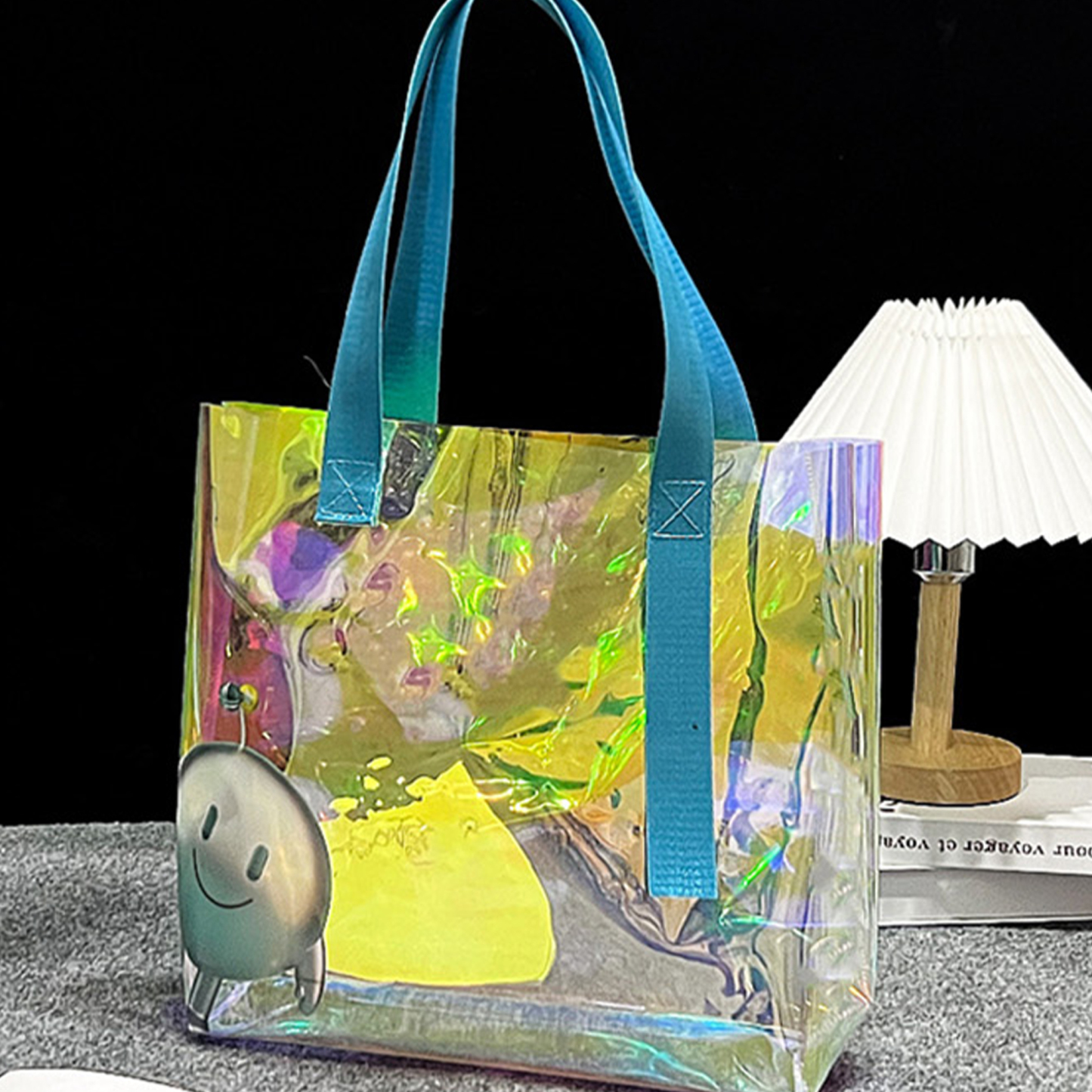 Custom Holographic PVC Jelly Tote