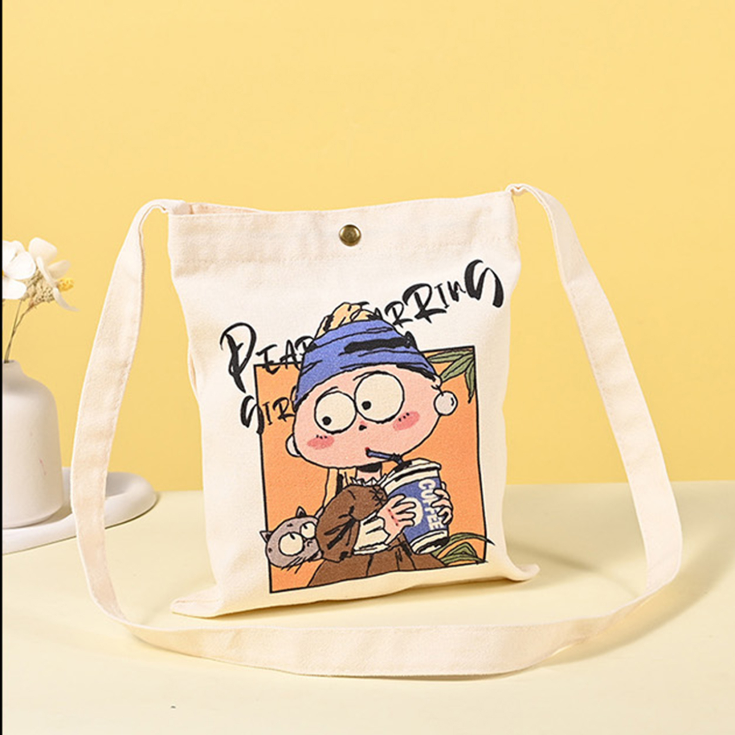 Custom Large Cotton Canvas Tote