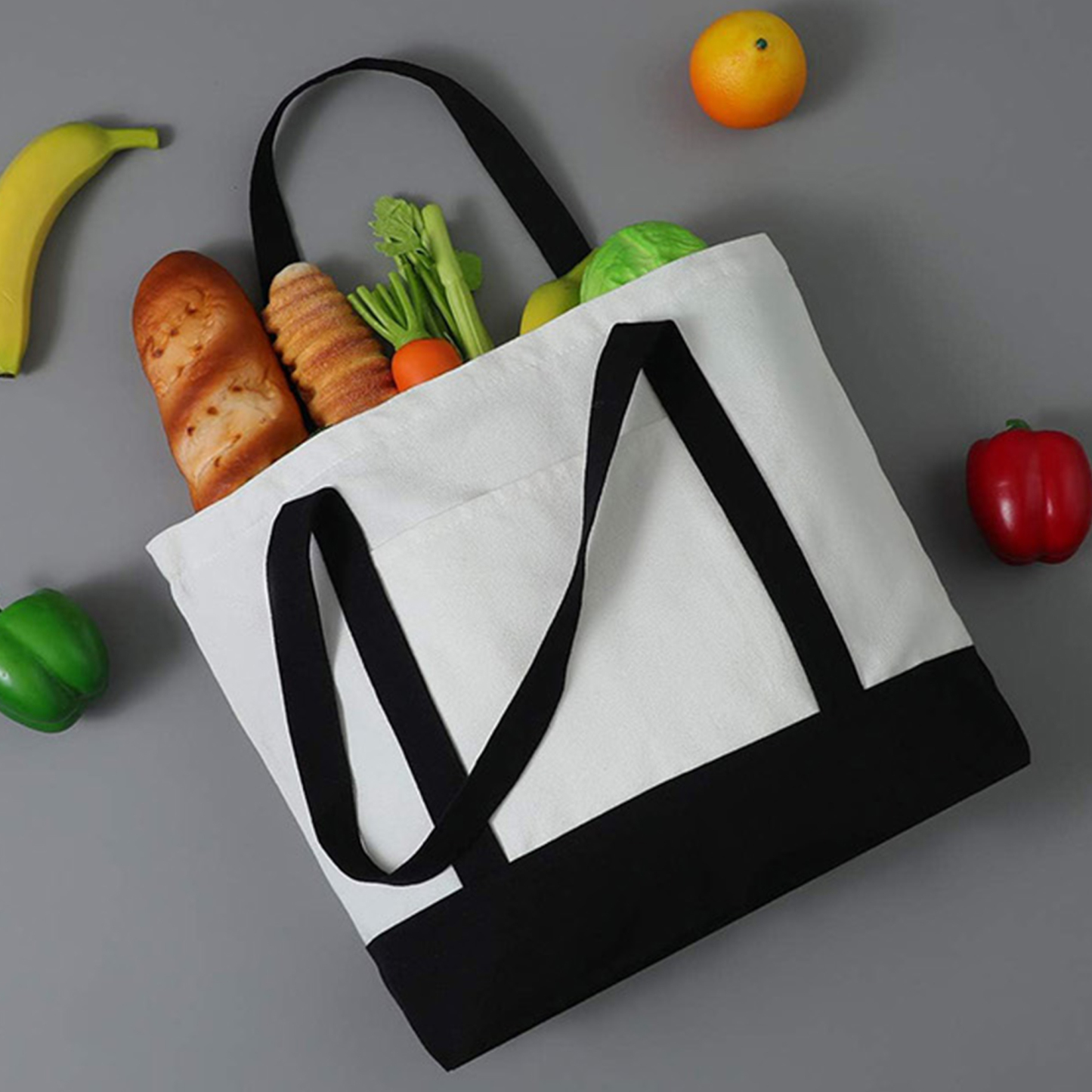 Custom Reusable Canvas Tote Bag