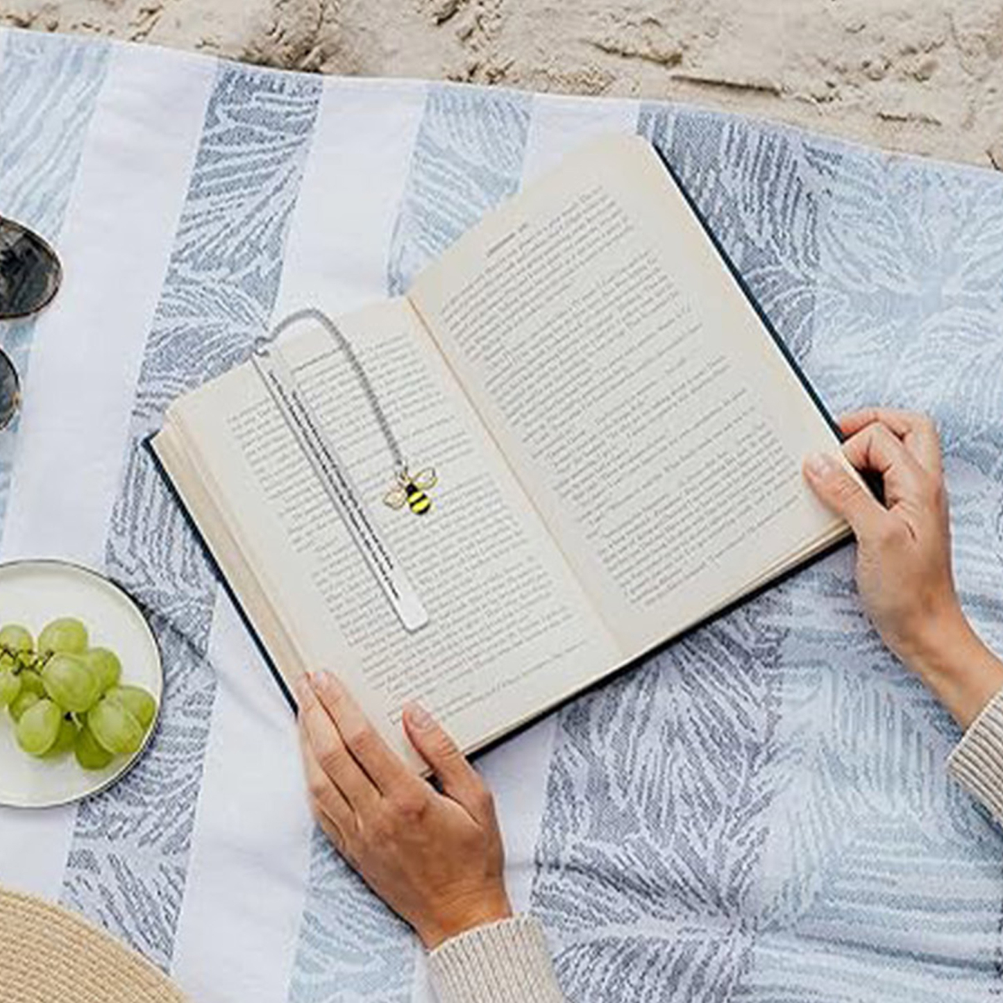 Elegant Steel Reading Clip