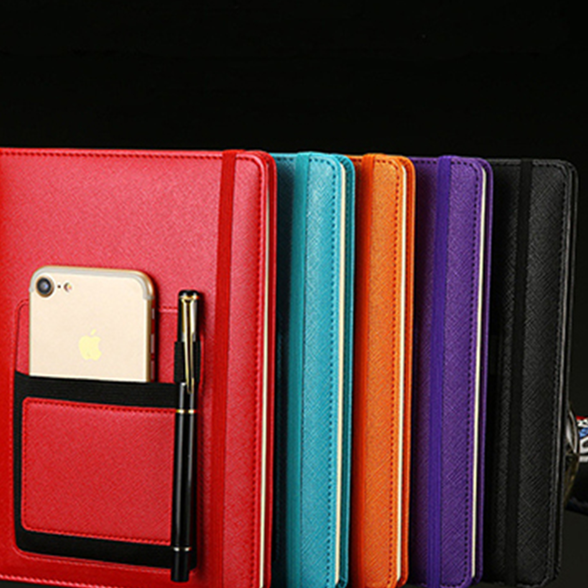 Custom Logo Leatherette Journal Notebook