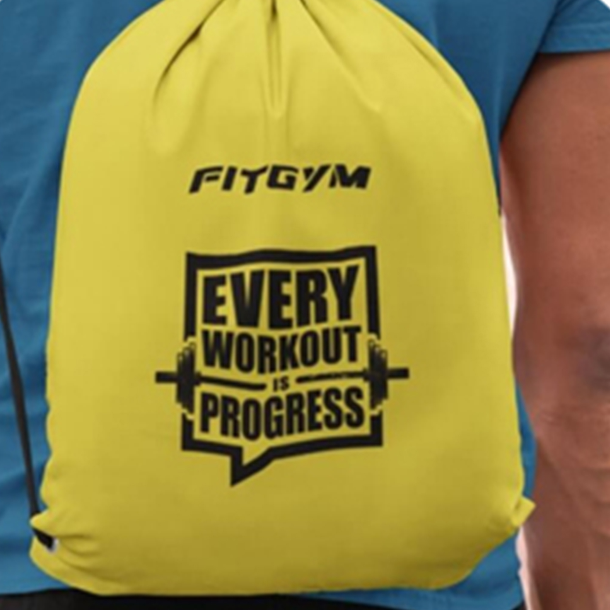 Custom Polyester Drawstring Sports Backpack