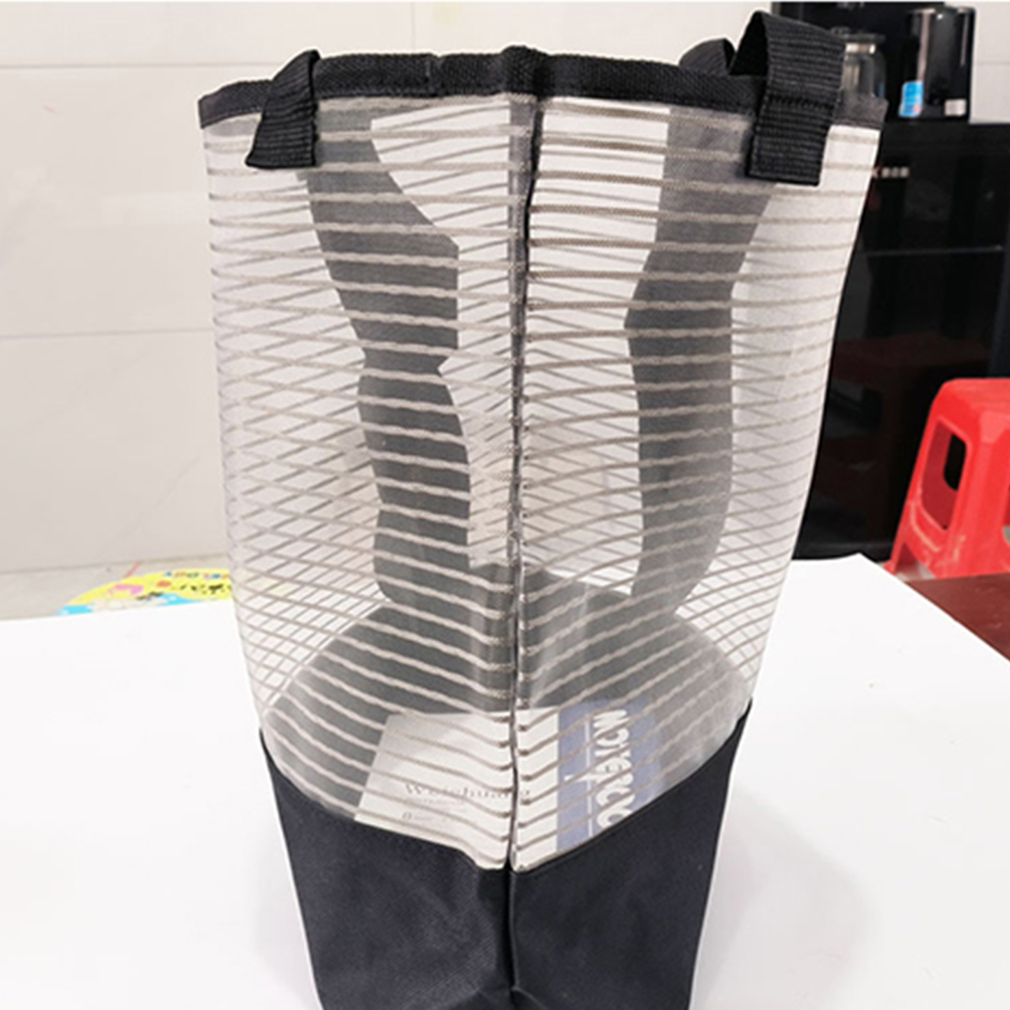 Custom Reusable Mesh Grocery Tote Bag