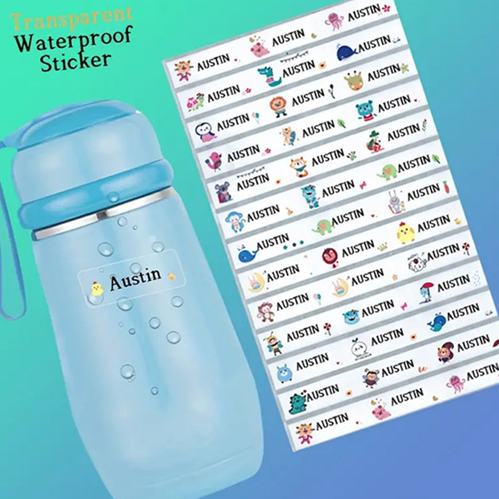 Personalized Waterproof Label Sticker