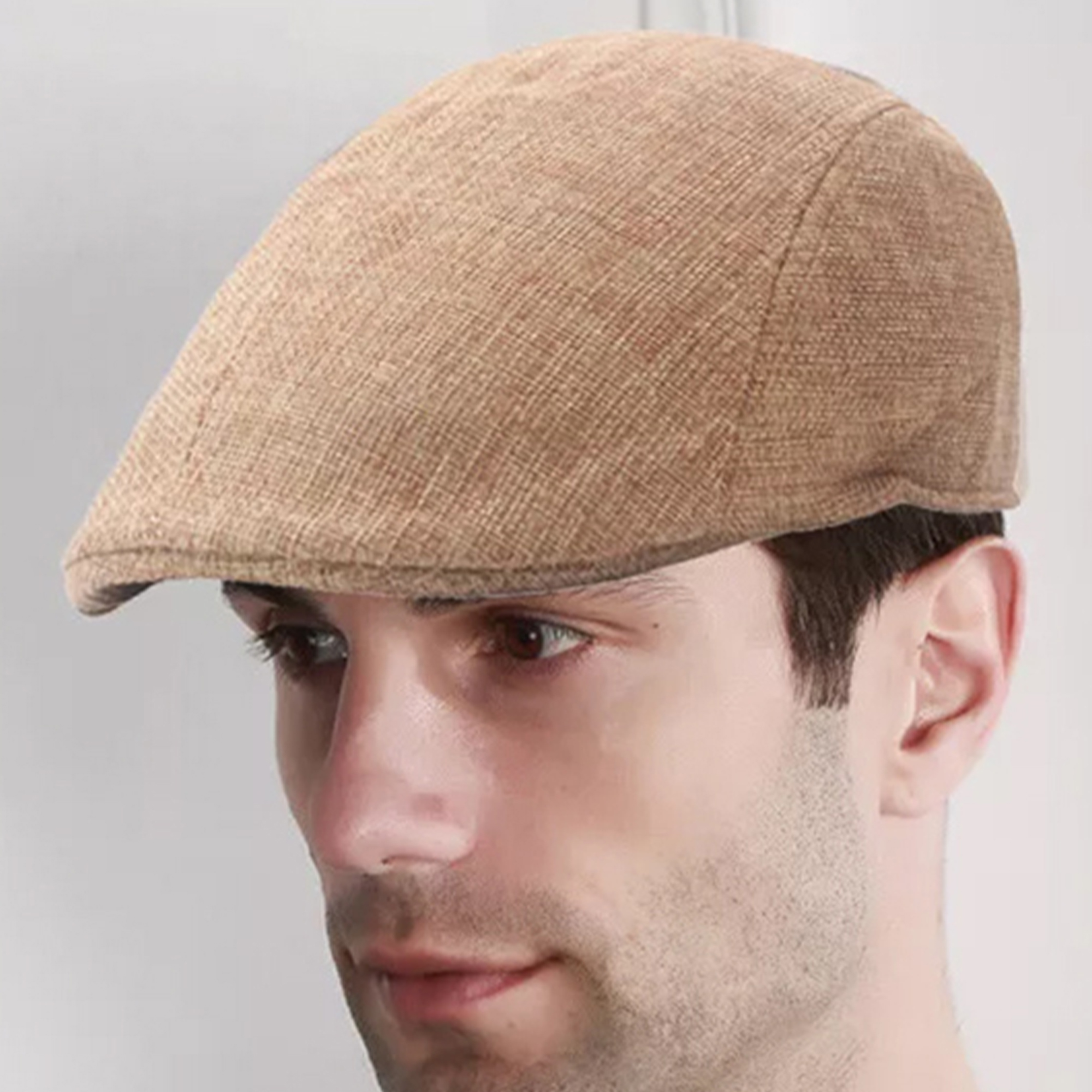 Vintage Summer Flat Cap for Men