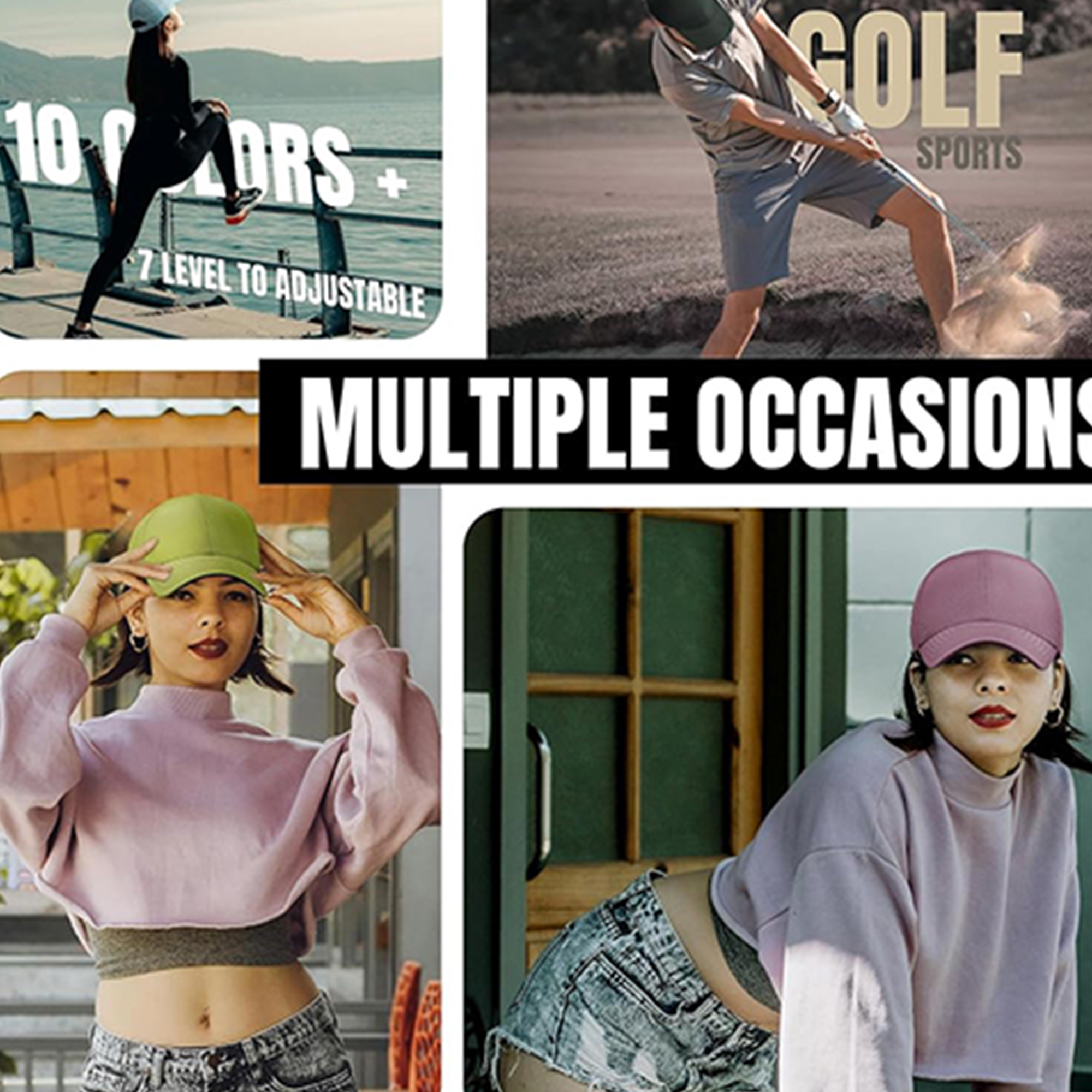 Adjustable Embroidered Cotton Promo Cap