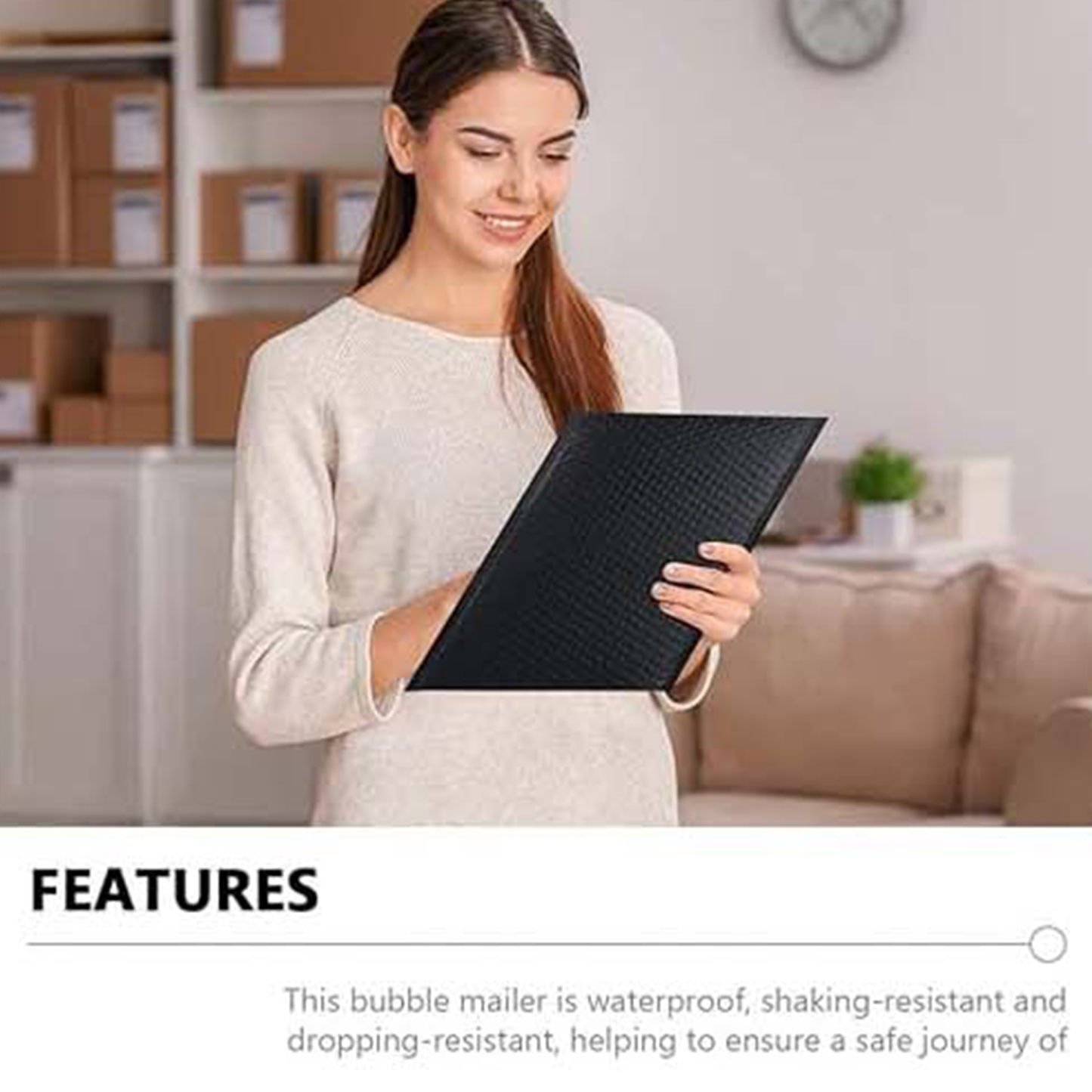 Bubble-Lined Self-Sealing Mailer Bag