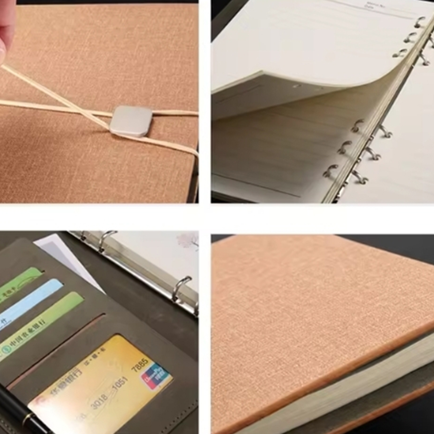 Custom Premium A5 Leather Notebook