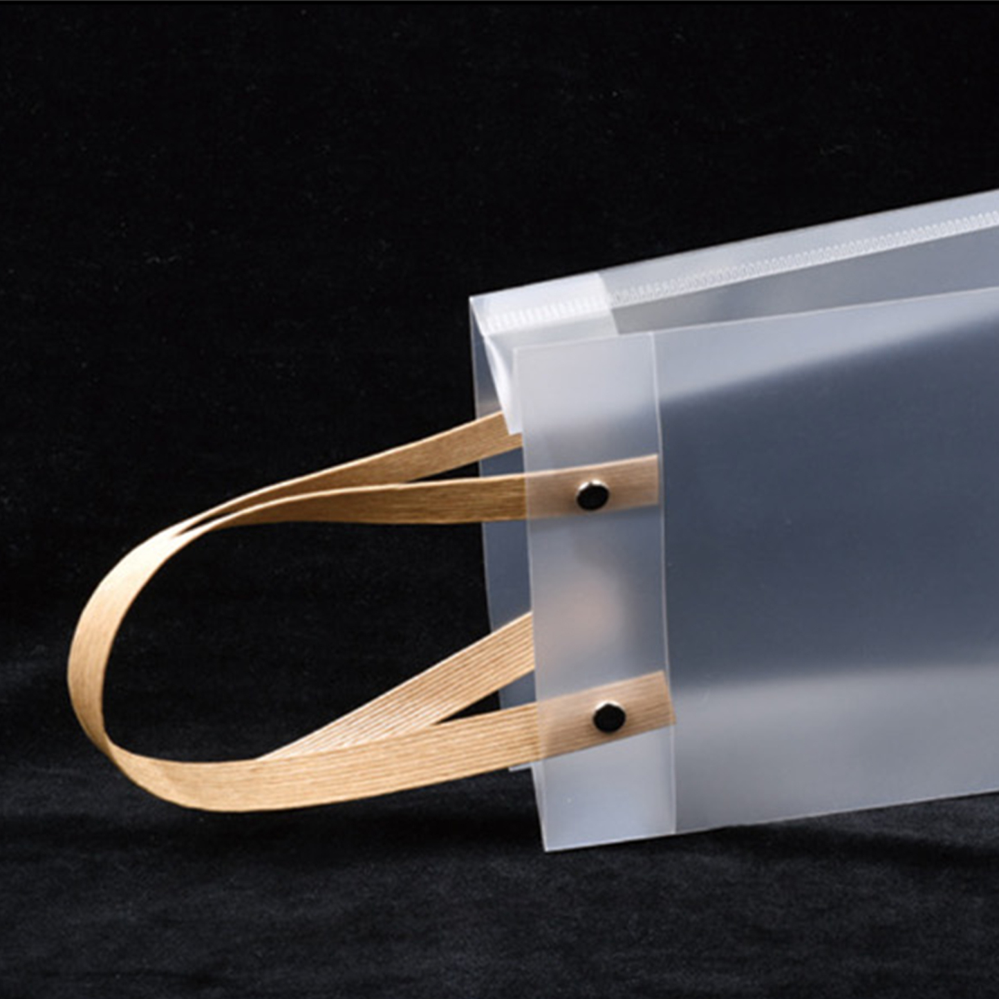 Custom Frosted PVC Retail Bag